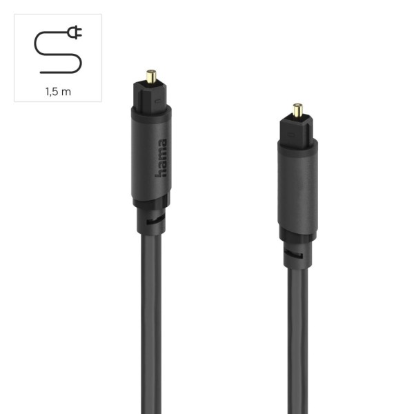 HAMA Аудио оптичен кабел ODT (Toslink) , 1.5м