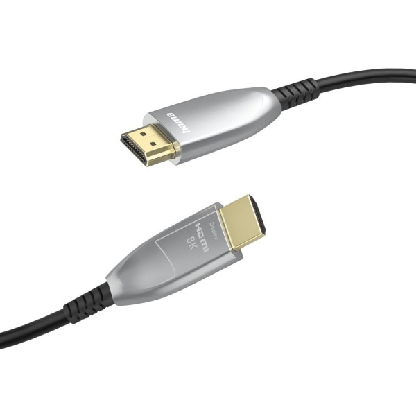 HAMA Активен оптичен HDMI кабел, ултра високоскоростен, AOC, сертифициран, 8K, 15 м