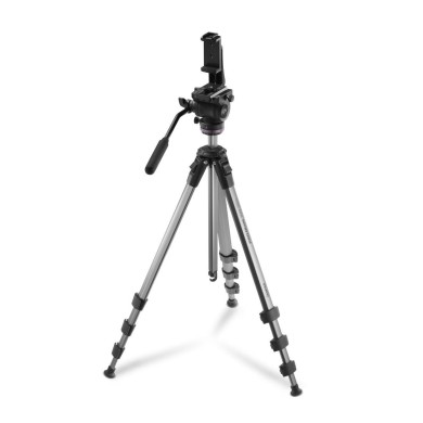 HAMA Статив (трипод) / Статив „PRO Move 160 2D+“, 160 см, видео статив за камера и мобилен телефон