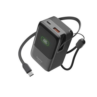 HAMA Външна батерия "Roll Up", 10000 mAh, 20W