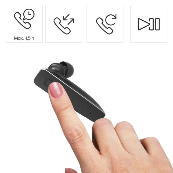 HAMA Блутут слушалка “MyVoice2100”, Multipoint, черен