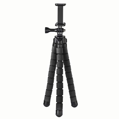 HAMA Статив (трипод) "Flex" за смартфон и GoPro, 26 см, черен