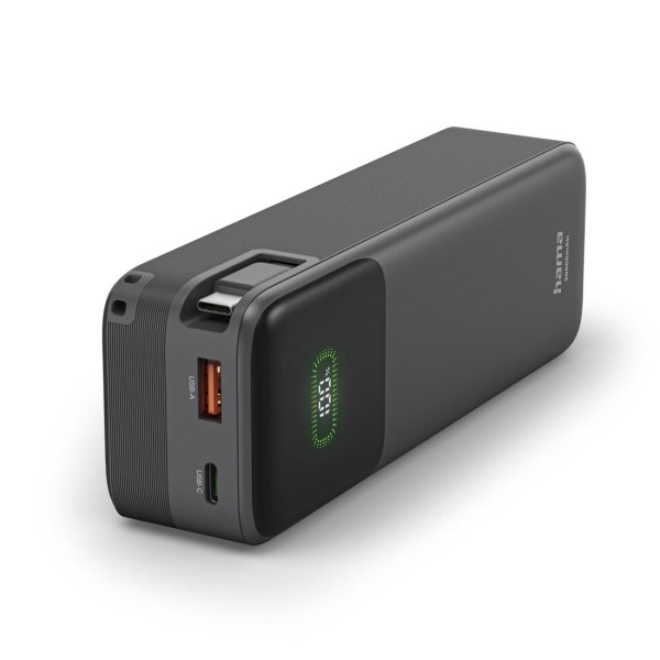 HAMA Външна батерия „Roll Up“, 20000 mAh, 45 W