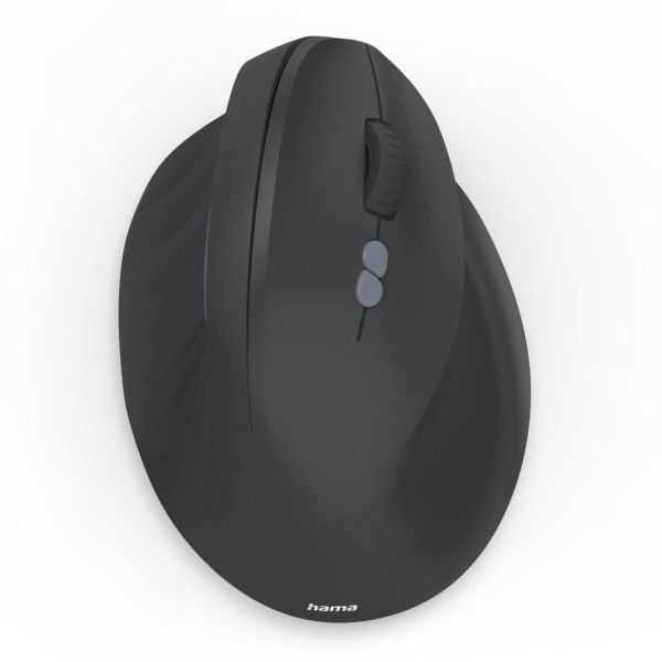 HAMA Безжична ергономична мишка „EWM-500R“, оптична, 7 бутона, черна
