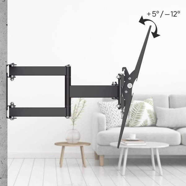 Стенна стойка за телевизор, Fullmotion, 122 cm (48