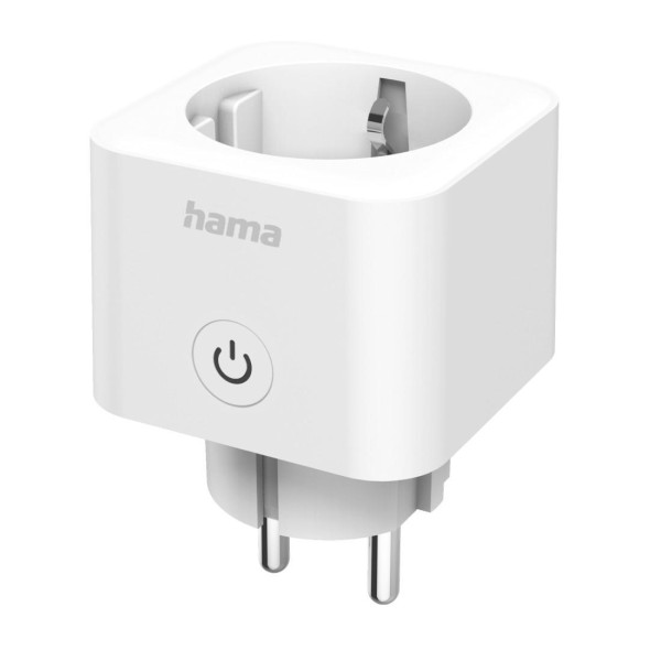 HAMA Смарт мини  WiFi контакт 3680W, 16A с прил. за измерване на консумацията на ток