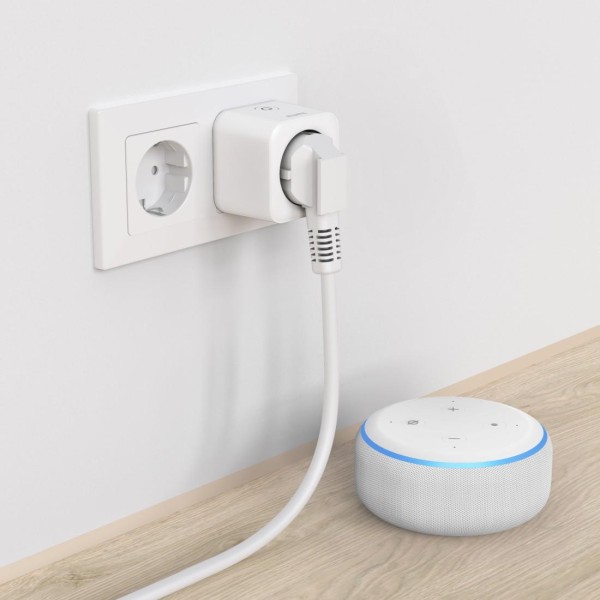 HAMA Смарт мини  WiFi контакт 3680W, 16A с прил. за измерване на консумацията на ток