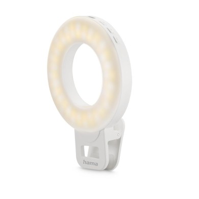 Hama LED Ринг Лампа "ToGo", 3 режима, презареждаема, USB-C
