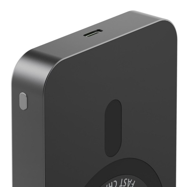 HAMA Безжична външна батерия Qi2, 10000mAh, индуктивно зареждане, антрацит