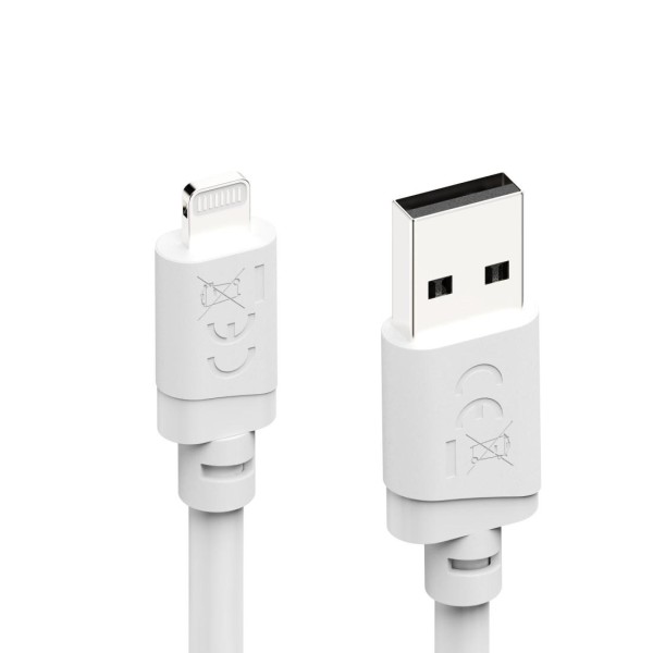 HAMA Кабел за зареждане USB-А -Lighntning , 2 m, Бял