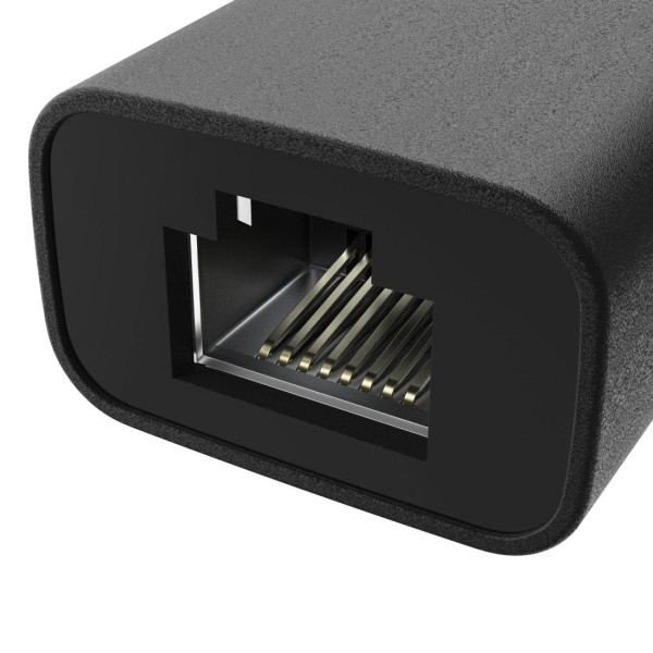 HAMA Мрежов адаптер, USB-C, 2.5 Gigabit Ethernet, Черен