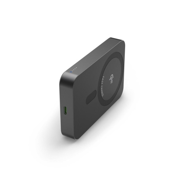 HAMA Безжична външна батерия Qi2, 10000mAh, индуктивно зареждане, антрацит