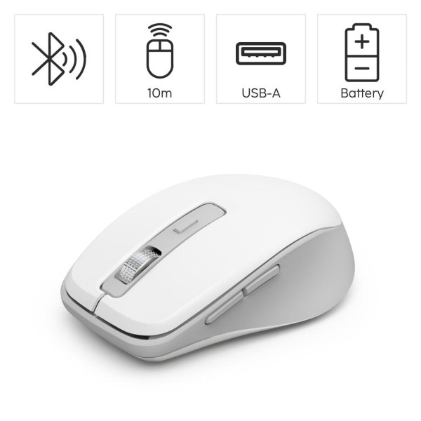 HAMA Безжична мишка „WM-450“, 2.4 GHz / Bluetooth, 7 бутона