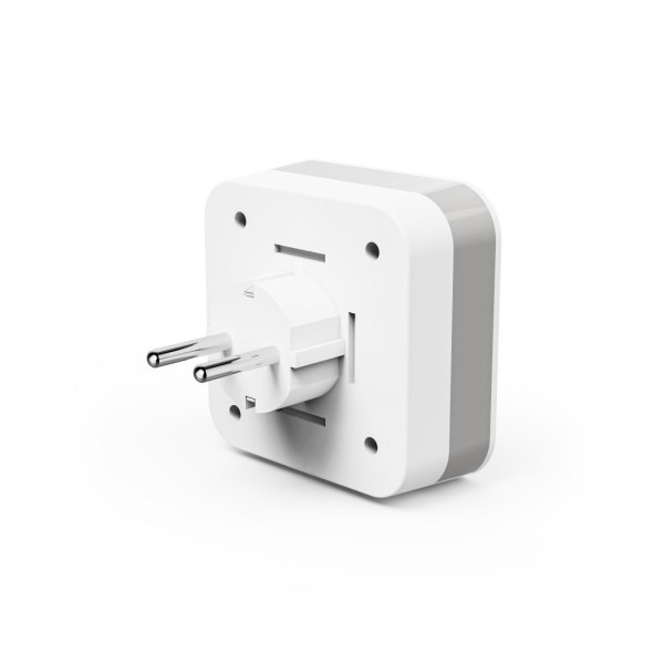 HAMA LED нощна лампа с контакт, 2x USB изхода