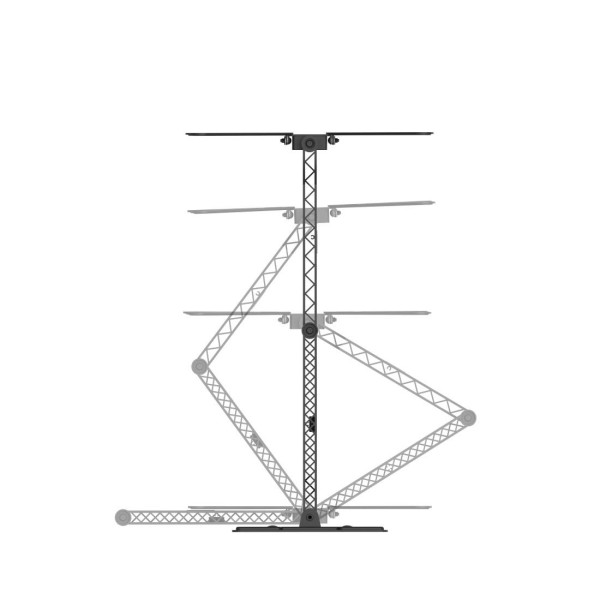 Стенна стойка за OLED телевизор FULLMOTION, 400x400, 165 см (65
