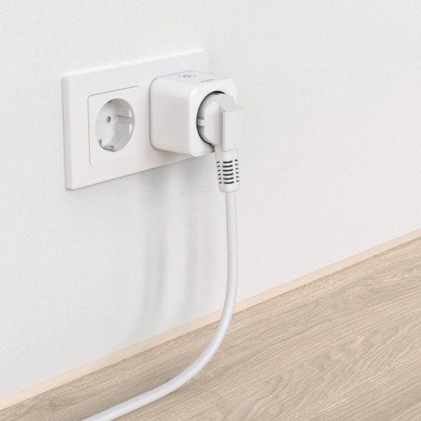 HAMA Смарт мини  WiFi контакт 3680W, 16A с прил. за измерване на консумацията на ток